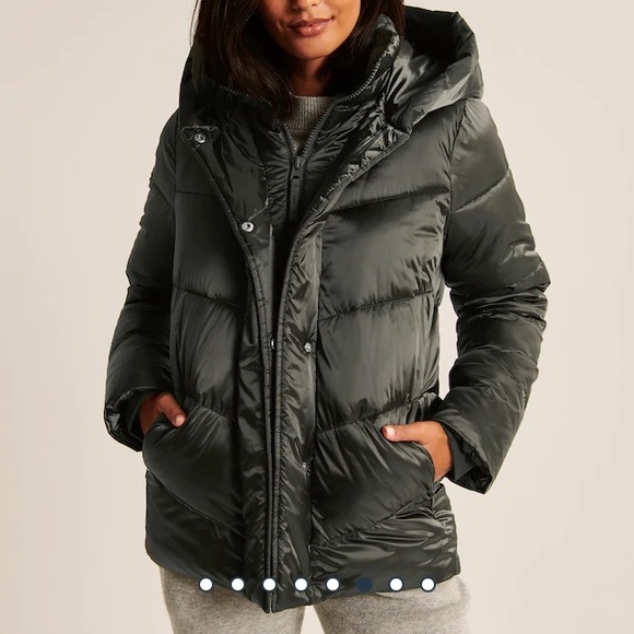 Abercrombie & Fitch Ultra Mid-Length Puffer - Picture 3 of 7